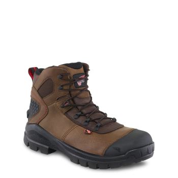 Red Wing Crv™ 6-inch Soft Toe Mens Work Boots Dark Brown - Style 609